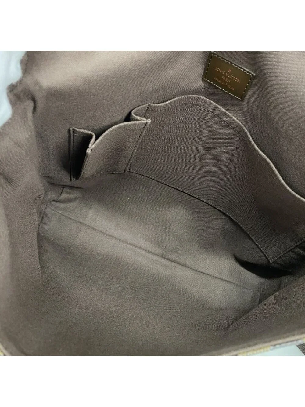 Louis Vuitton Shoulder Bag Damier Brooklyn MM Ebene